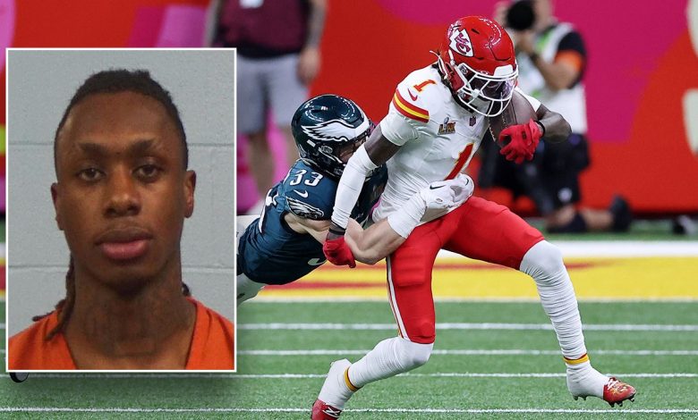 Xavier Worthy: Chiefs star arrested on assault charge in Texas