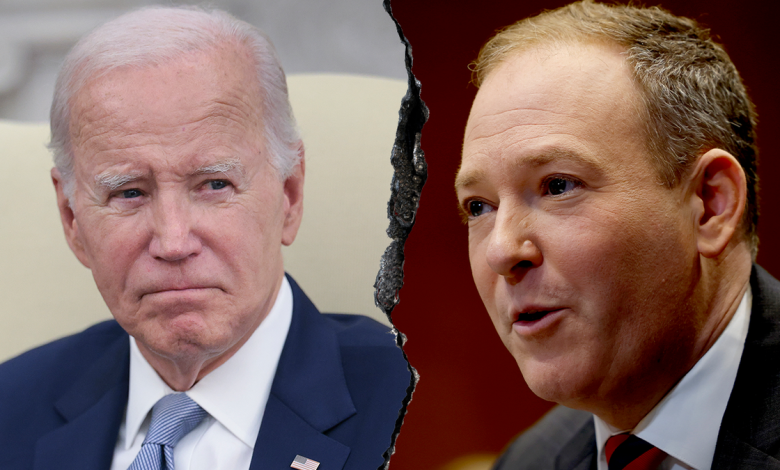 Lee Zeldin and Joe Biden