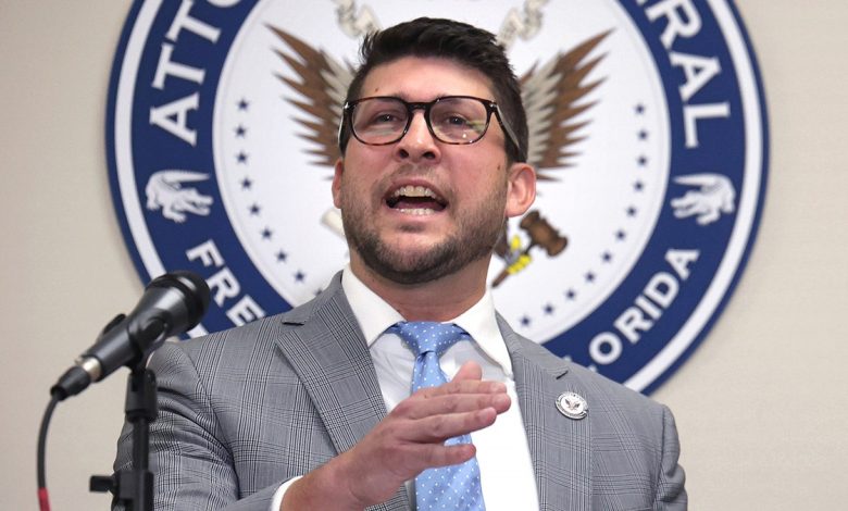 Florida Attorney General James Uthmeier