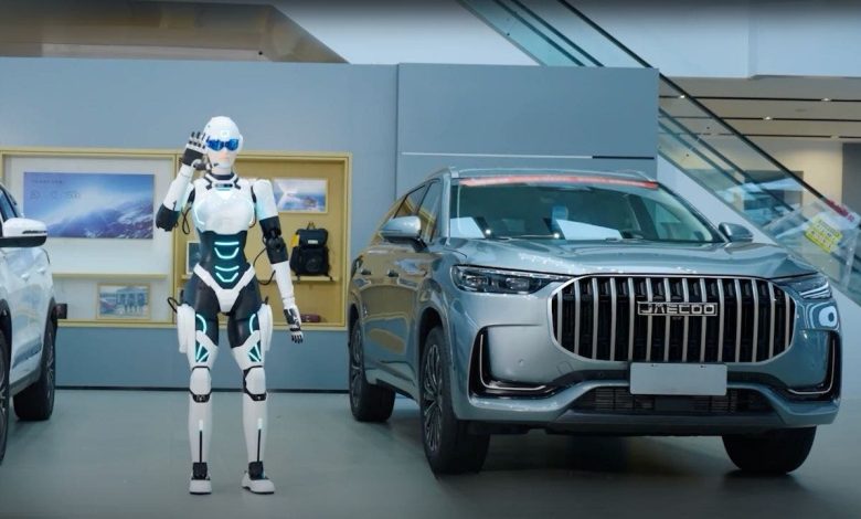 AI humanoid robots now selling cars at dealerships as Chery debuts Mornine