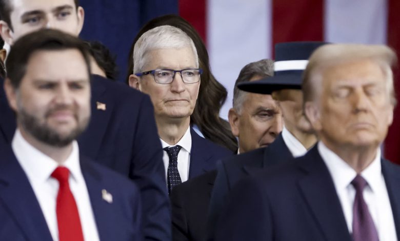 Trump says he talked to Apple CEO Tim Cook after China tariff rollback