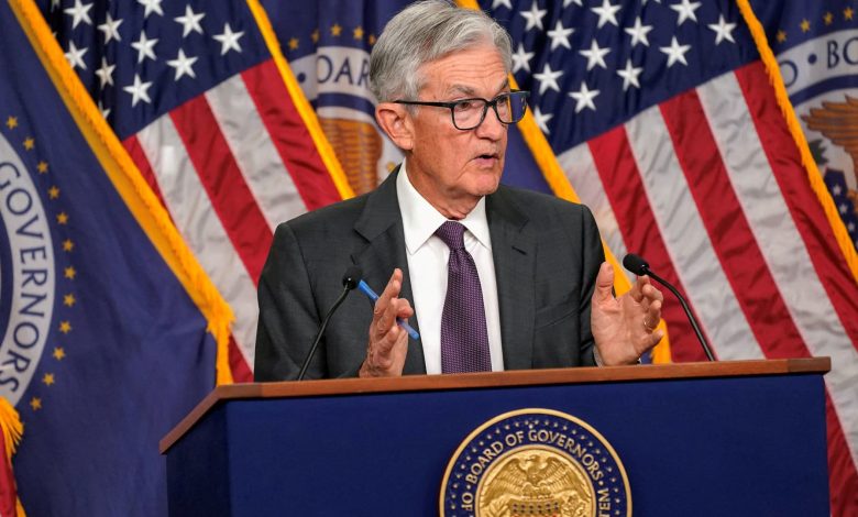 Fed Chair Powell talks rate outlook, stagflation risk