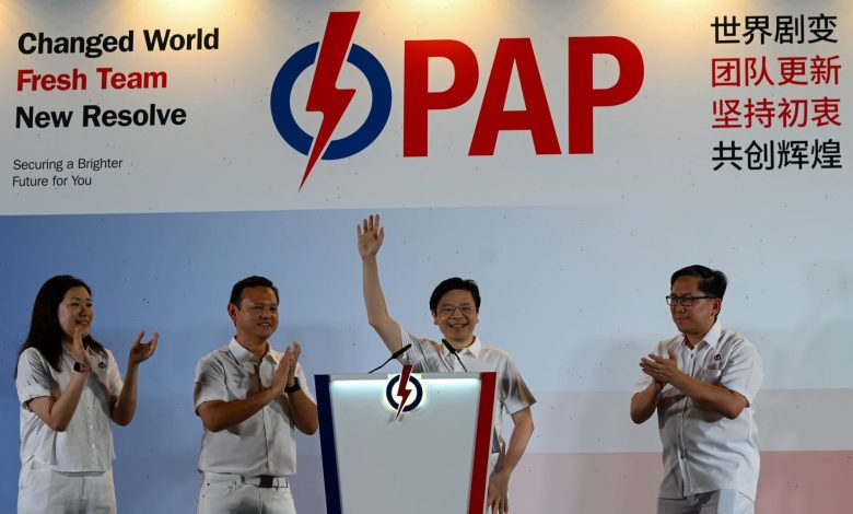 Singapore's People Action Party boosts vote share in landslide victory