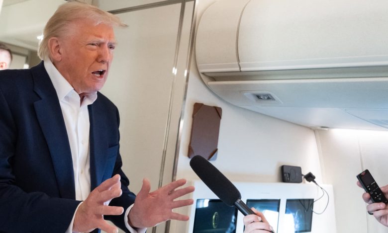 Trump defends doll comments amid China tariffs