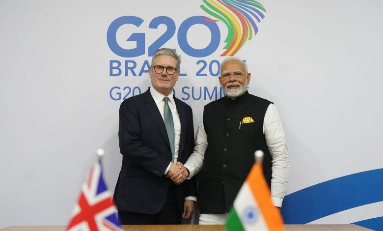 UK and India strike a trade deal amid U.S.-led tariff tensions