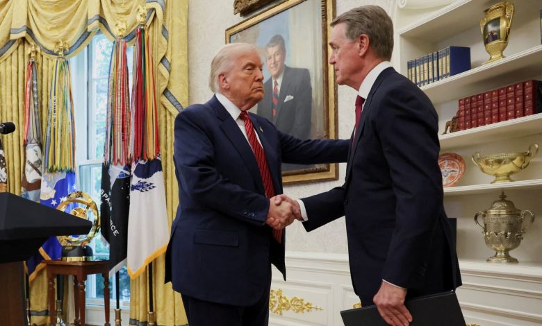Trump's China ambassador David Perdue sworn in before trade talks