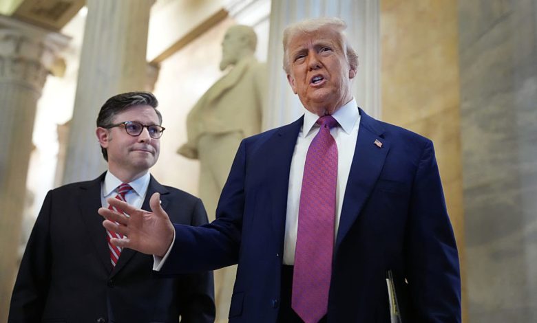 Trump warns Republicans on Medicaid cuts in tax bill