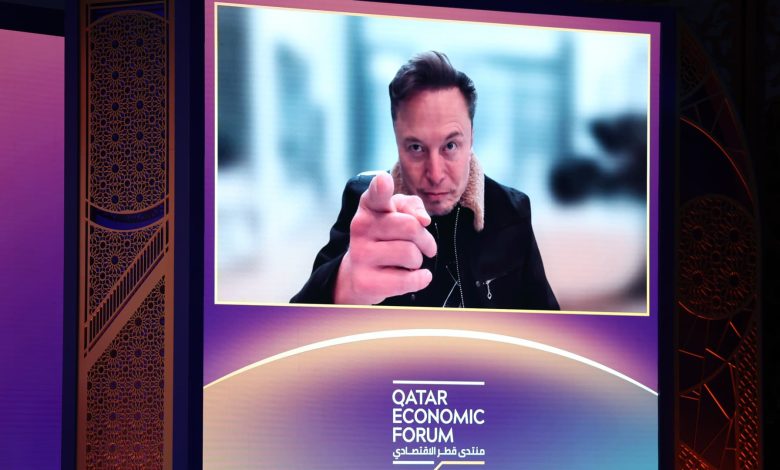 Elon Musk Tesla shares