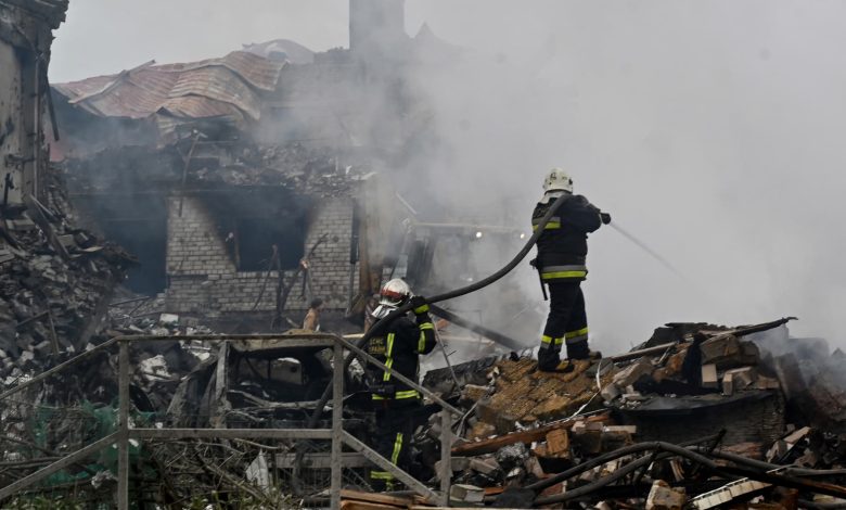 Russia hits Ukraine with largest drone, missile attack of war so far