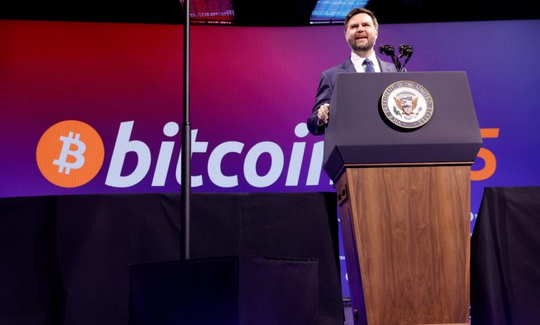 JD Vance tells bitcoin conference stablecoins don't threaten dollar