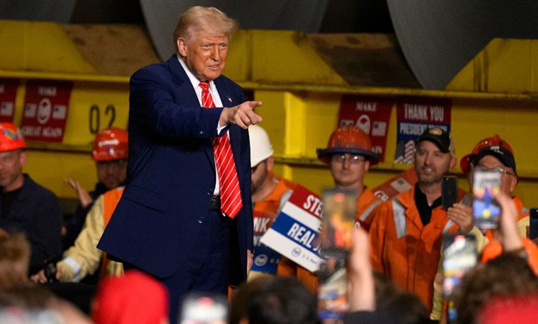 EU responds Trump raising steel tariffs to 50%