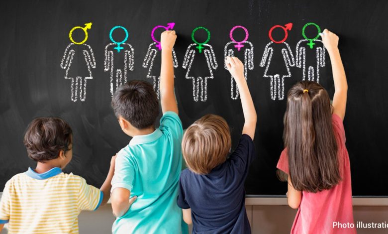 Children gender ideology