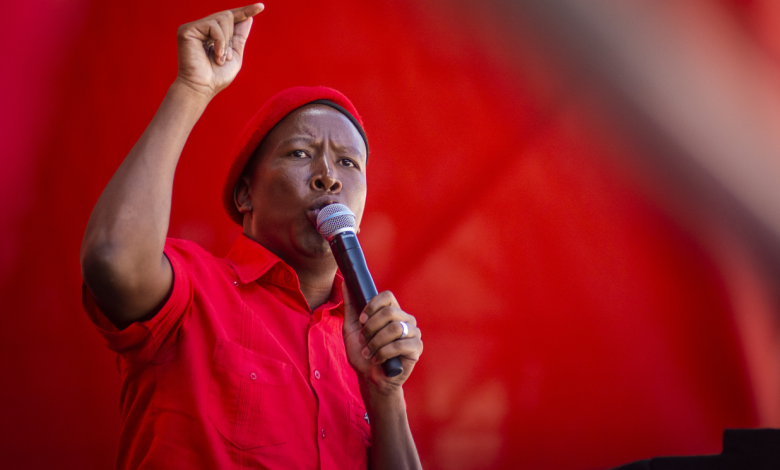 South Africa's Julius Malema under Trump scrutiny for extremist views