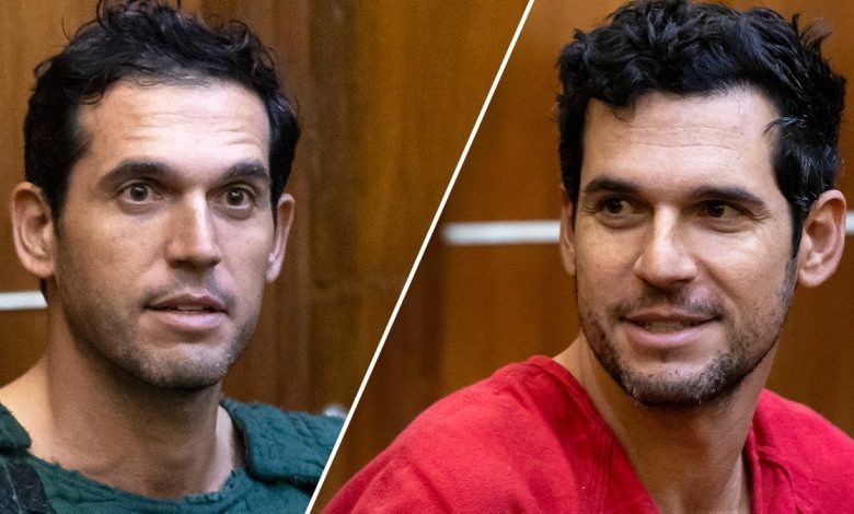 Oren Alexander and his twin brother, Alon, attend a bond hearing