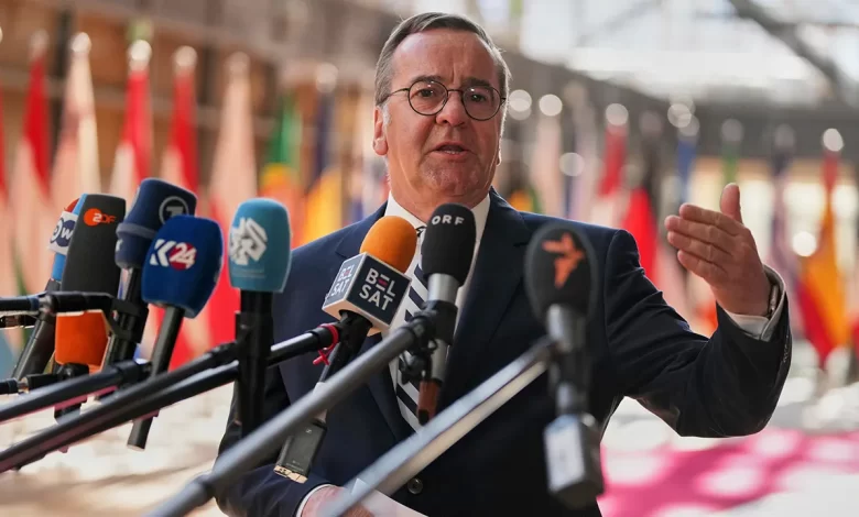 German defense minister says military draft could return if volunteer numbers fall short