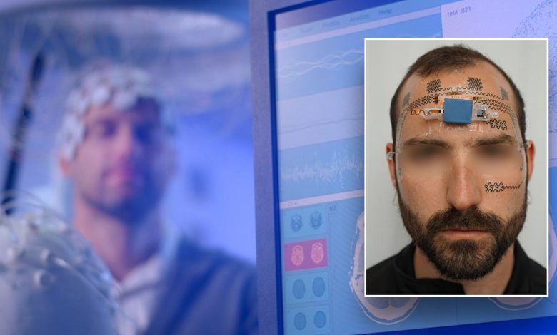 Researchers develop face 'e-tattoo' to track mental workload in high-stress jobs