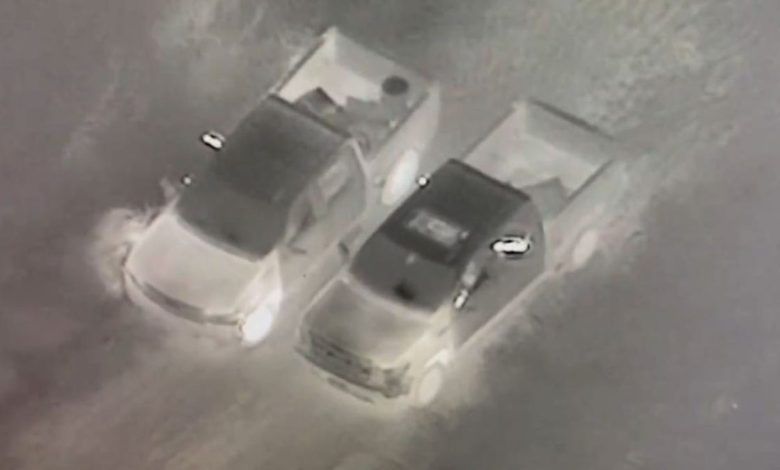 Video footage of drug cartel gun fight