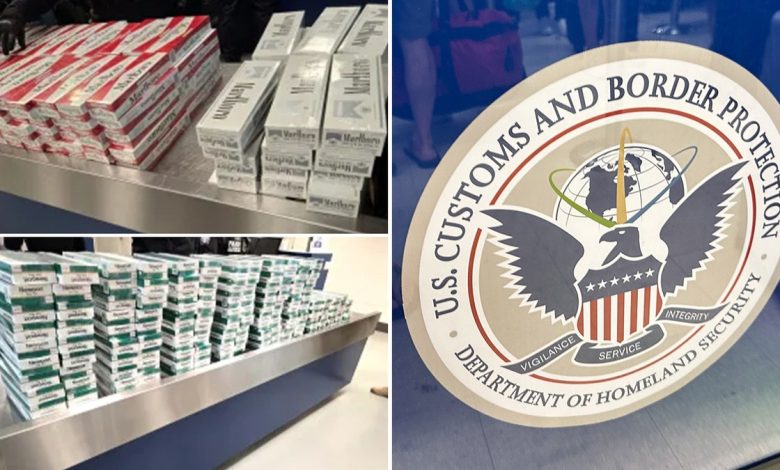 CBP/cigarette haul split