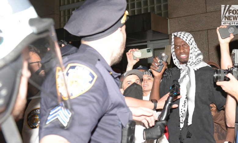 Anti-Israel protesters arrested on Columbia University campus