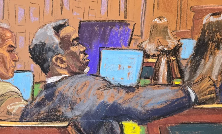 Sean 'Diddy' Combs trial names celebrities on first day of jury questioning