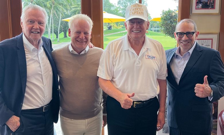 Jon Voight joins President Trump to save industry, 'Make Hollywood Great Again'