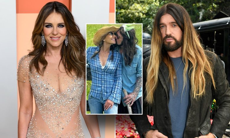 Billy Ray Cyrus and Elizabeth Hurley are 'very happy together'