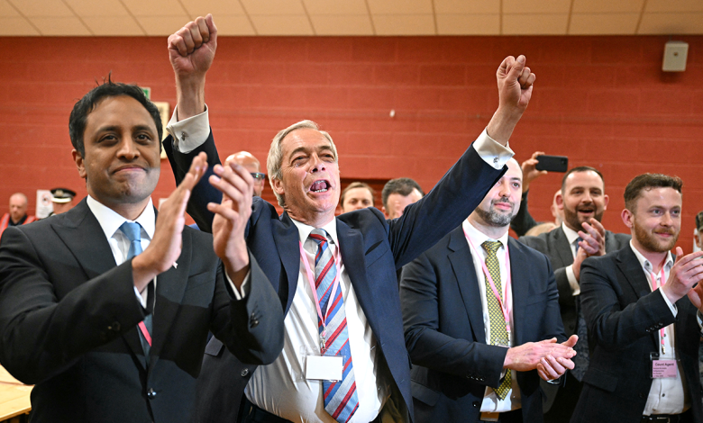 Farage's Reform UK beats out long standing Conservative and Labour strongholds