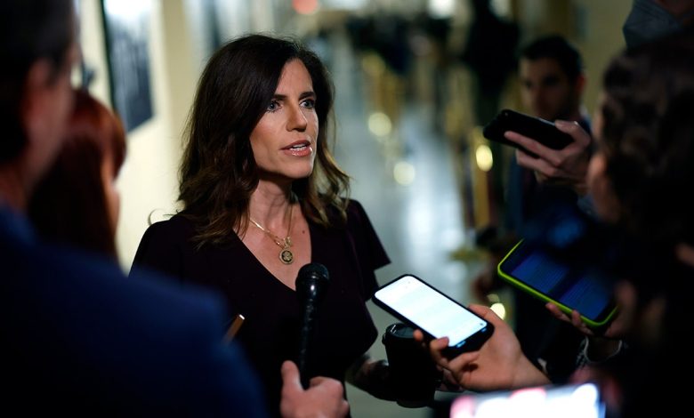 Nancy Mace fields questions from reporters