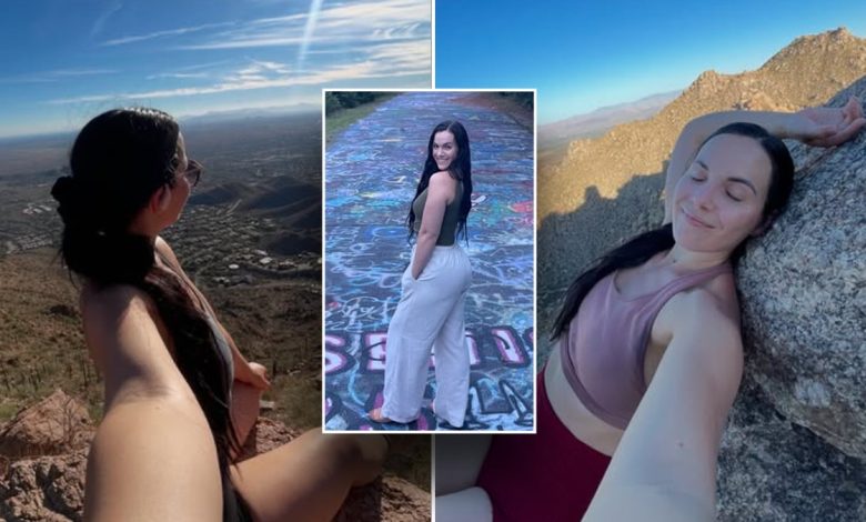 Hannah Moody hiking pictures