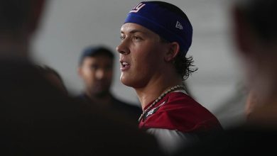 Jaxson Dart says Giants teammate's price for jersey number was 'too much'