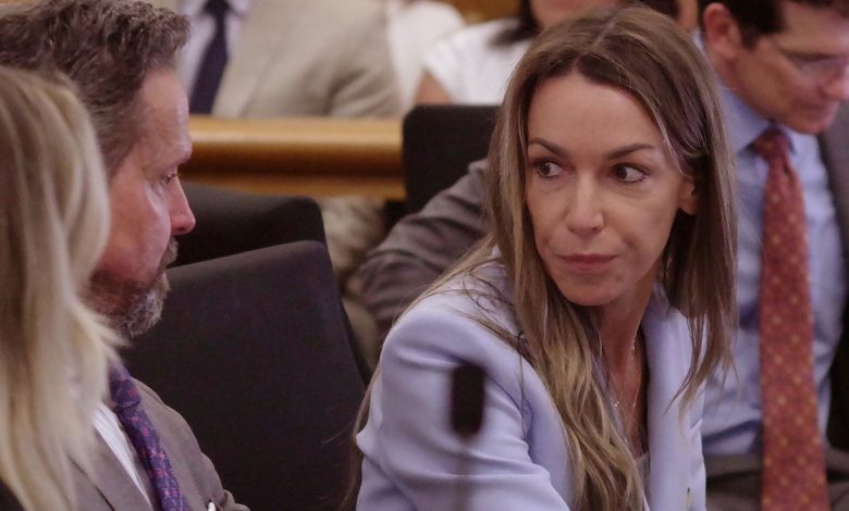 Karen Read in court for the retrial for the killing of police officer John O’Keefe.