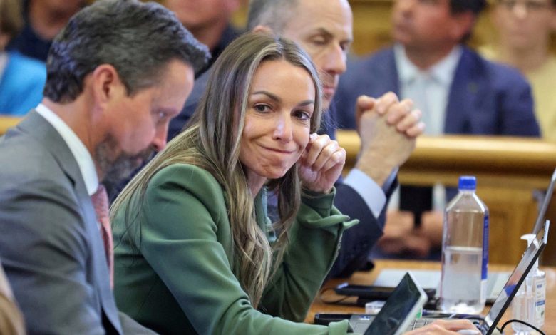Karen Read in court during her retrial facing murder charges in connection to the death of John O’Keefe