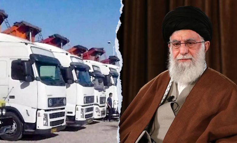 Iranian truck drivers demand better conditions as strike threatens regime stability