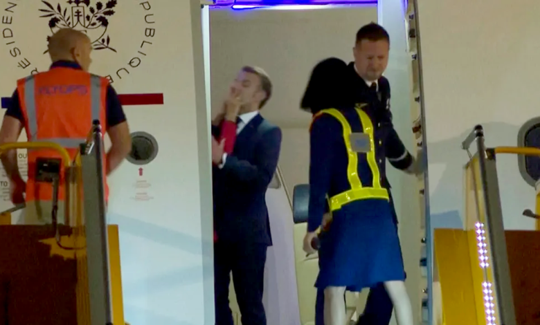French first lady seen shoving President Macron in the face in viral clip and more top headlines
