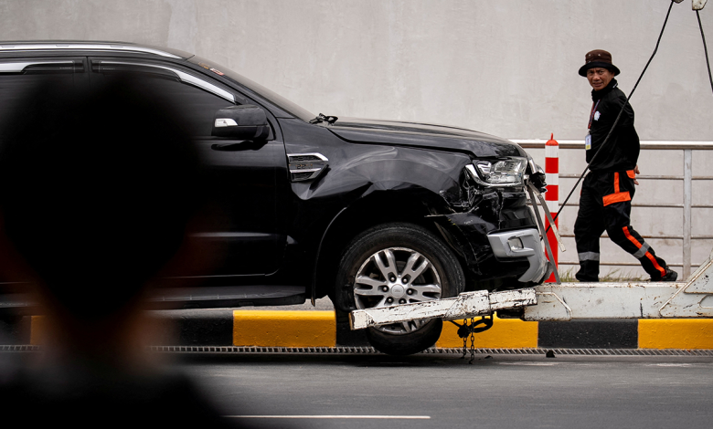 Car crash at airport in the Philippines kills 2, including young girl