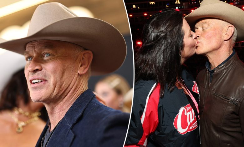Hollywood actor Neal McDonough shares first on-screen kiss with real-life wife