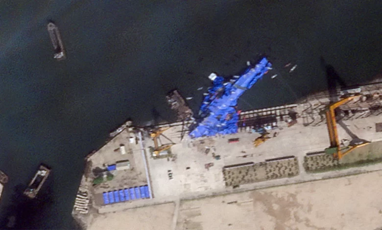North Korea detains shipyard officials over failed launch that left naval destroyer damaged: state media