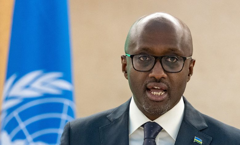Rwanda Foreign Minister Olivier Nduhungirehe
