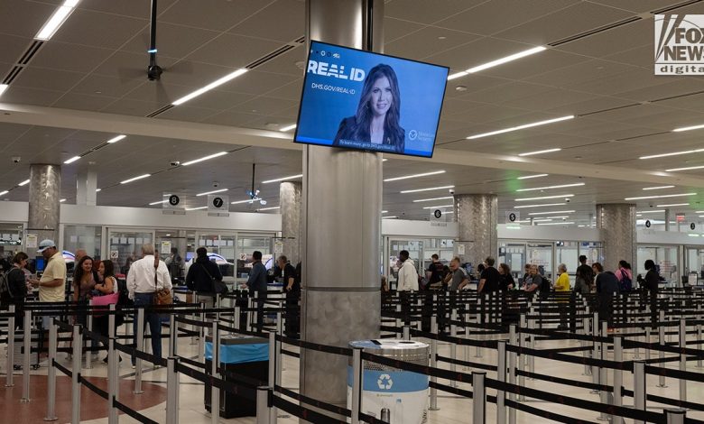 Scenes at the airport as REAL ID requirements go into effect