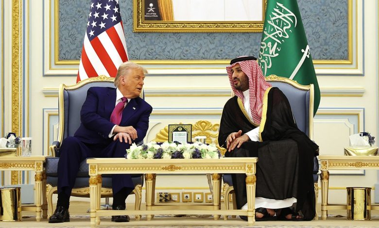 President Donald Trump and Saudi Crown Prince Mohammed bin Salman