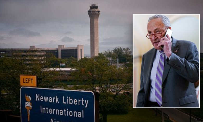 Chuck Schumer blasts Newark airport issues