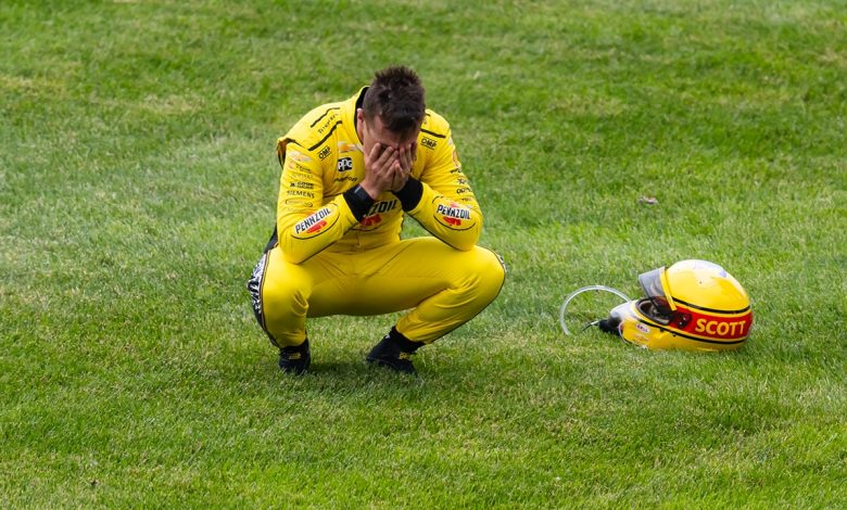 Indy 500: Scott McLaughlin crashes on pace lap