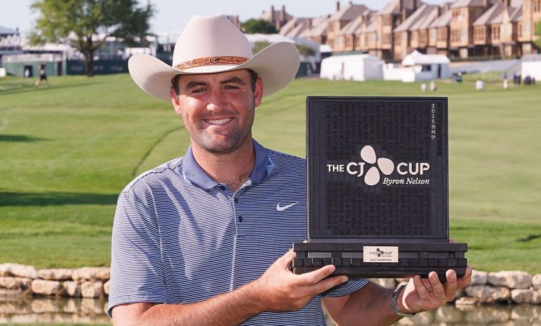 Scottie Scheffler ties PGA Tour record in win