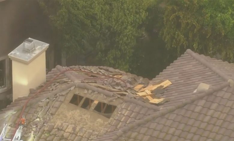 Plane crash in Simi Valley