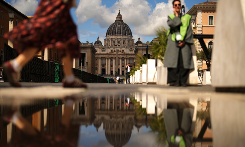 Cardinals gather in St Peter’s Basilica for final Mass before conclave to choose new pope