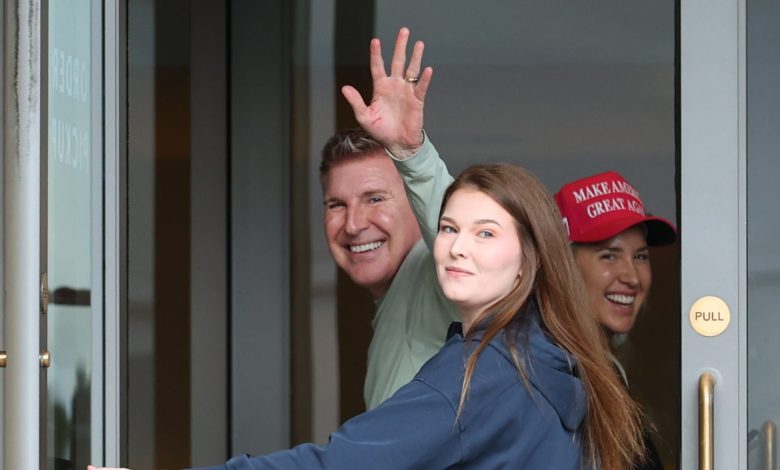 Todd Chrisley spotted shopping after Trump pardon for fraud conviction