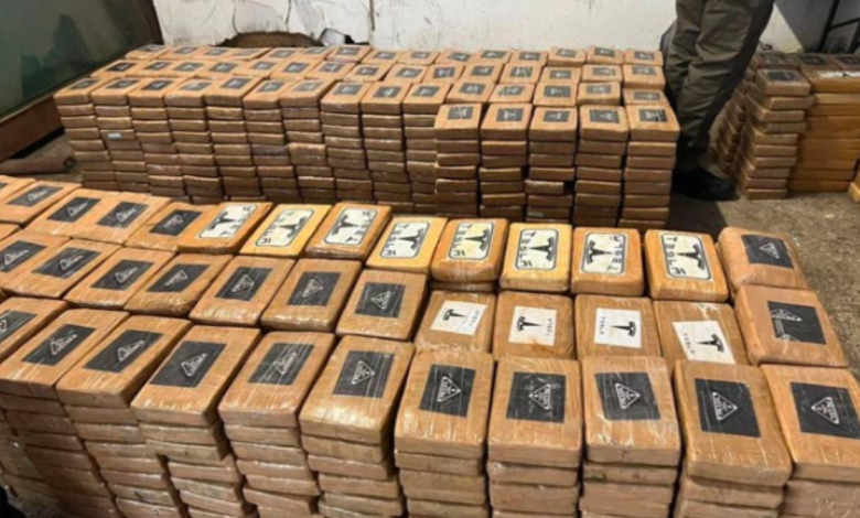 Drugs in bags