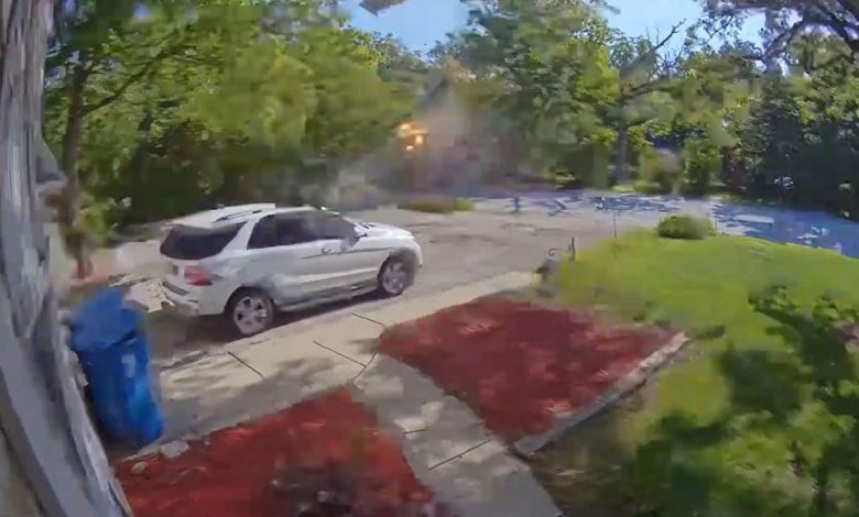 Truck explosion