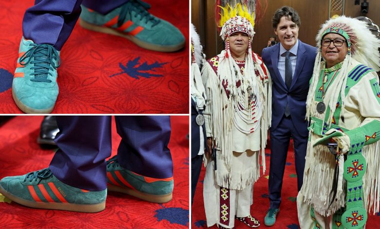 Trudeau's neon sneakers steal the spotlight during King Charles's Canadian visit