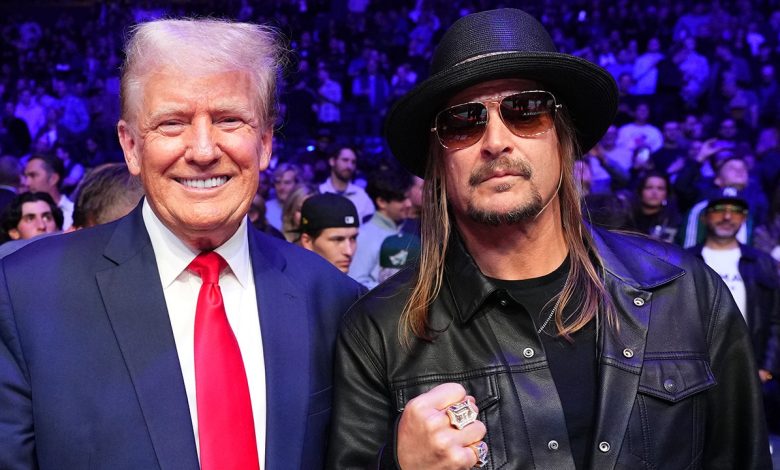 Kid Rock calls Trump the dragon slayer of wokeness and DEI at Rock N Rodeo event